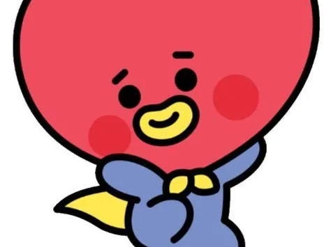 Tata - BTS - imán o llavero