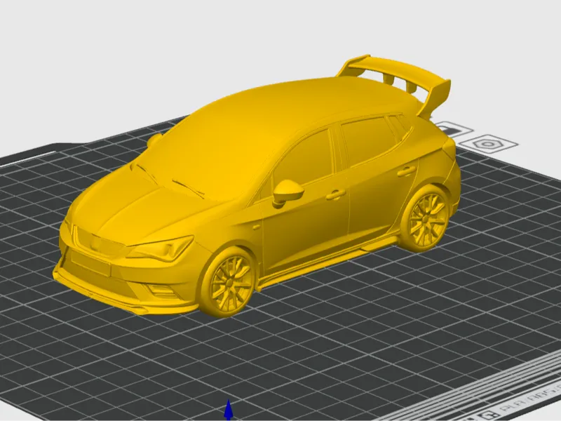 Seat Ibiza 6J 2015 con spoiler y Bodykit