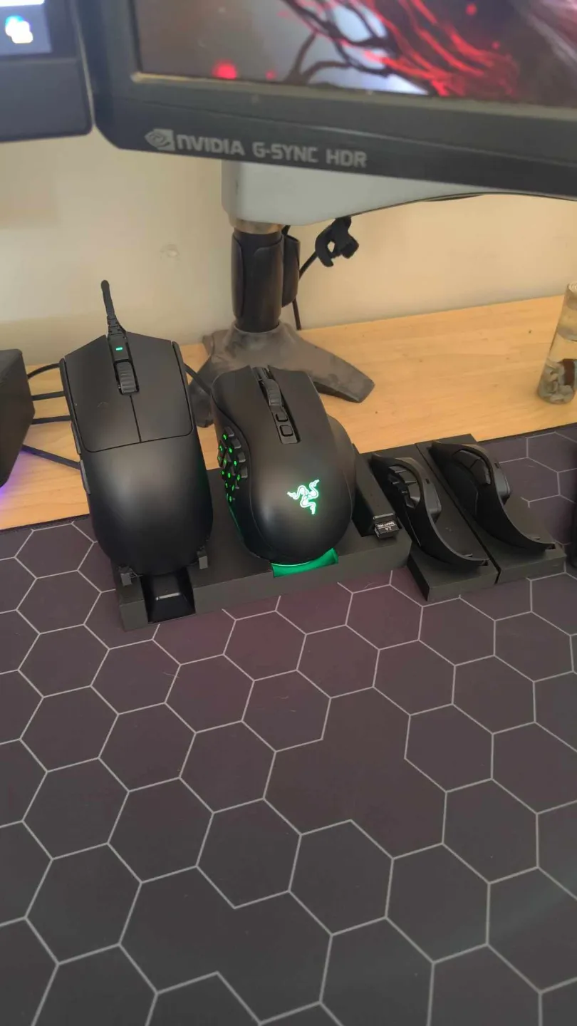 mouse stand and bungee - Free 3D Print Model - MakerWorld