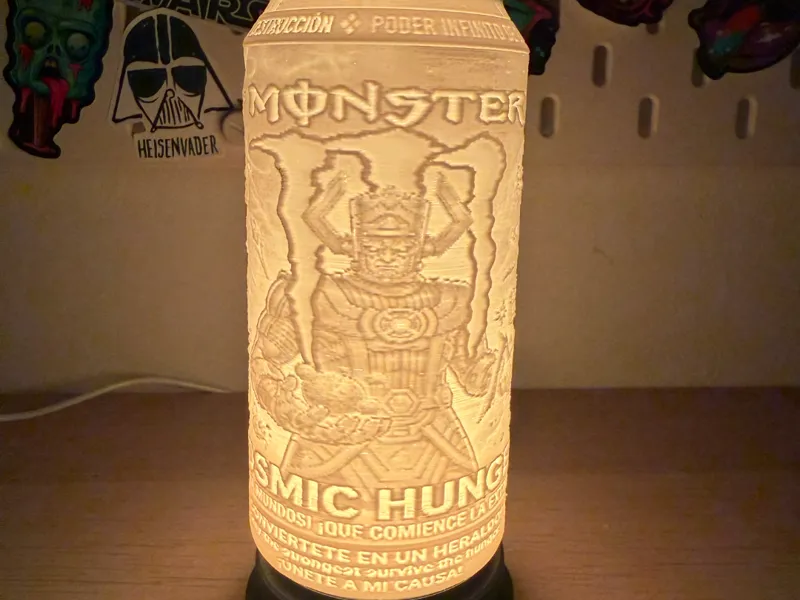 galactus Monster energy litofania