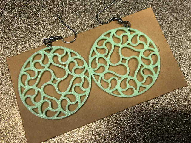 Mandala earrings #6 no AMS 0.4 mm nozzle