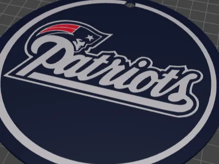 NFL Patriots Schlüsselanhänger