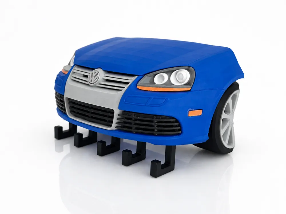Llavero: Volkswagen Golf 5 Mk5 – Support mural porte-clés. Referencia del modelo original.