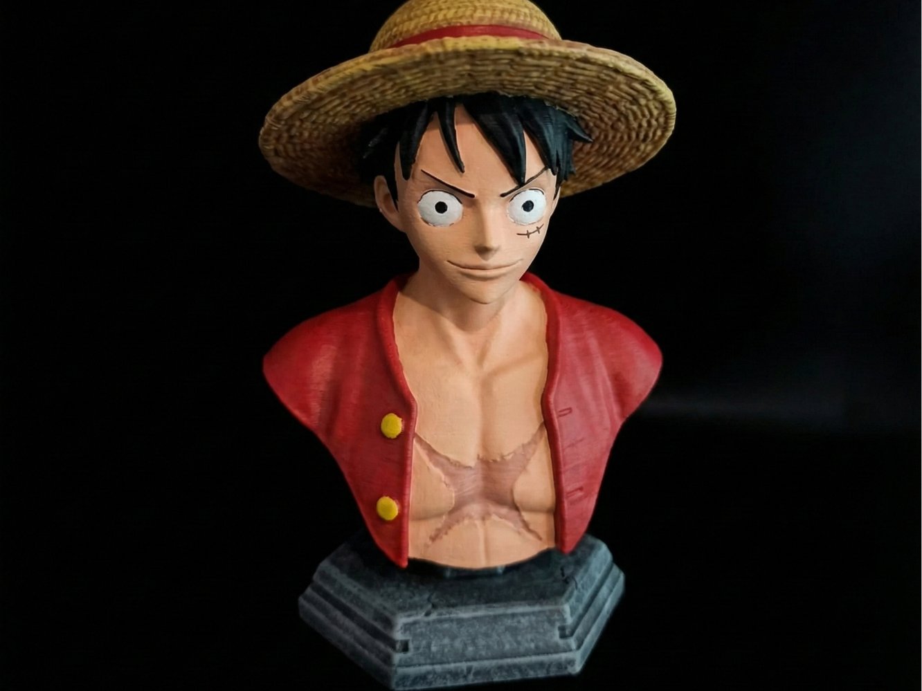 Monkey D. Luffy bust