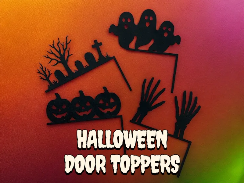 Halloween Door Toppers