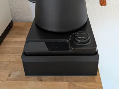 Kettle compartment for coffee filters