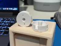 单盘打印4个  0.2mm 层高, 2 层墙, 15% 填充 PETG