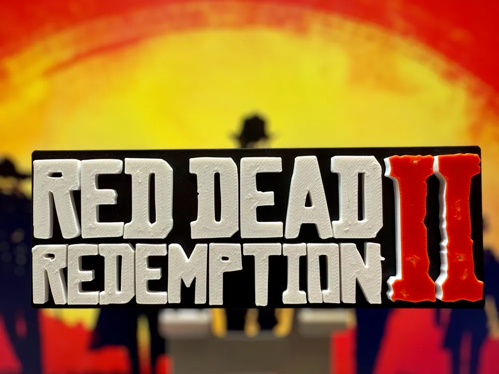 Redemption Display Samples Red Dead Redemption Display Stand - Free 3D Print Model - MakerWorld