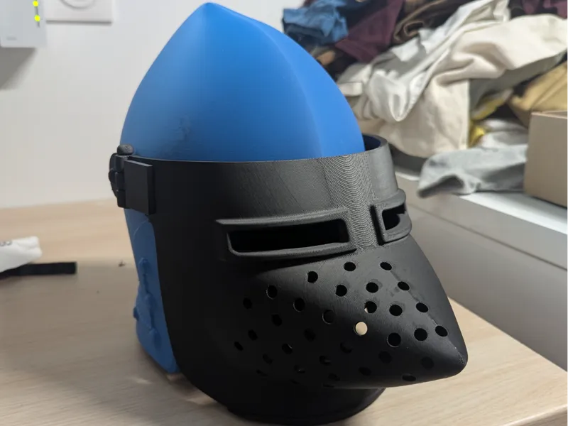 Casque à bec de chevalier