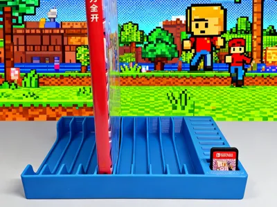 Switch game card storage