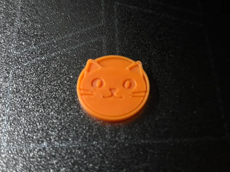 Einkaufwagenchip Katze
