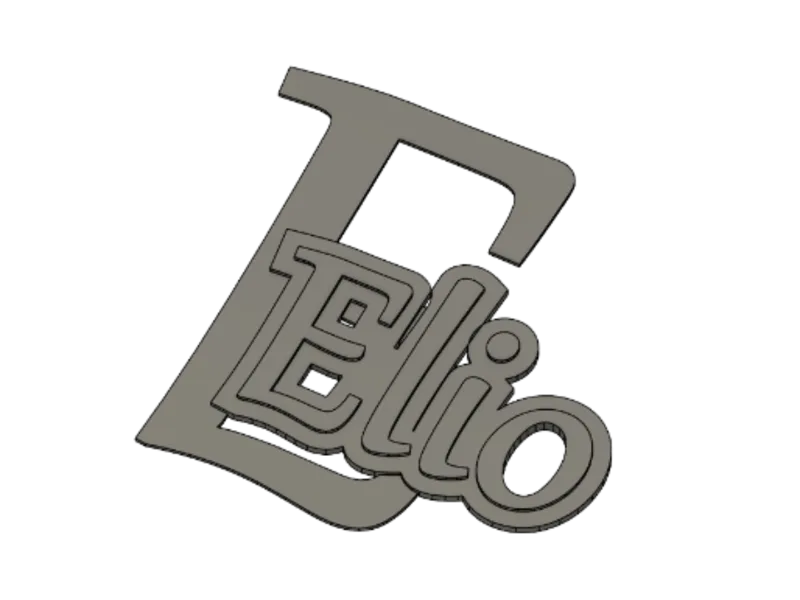 Elio room sign