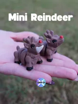 Артикулирана мини фигурка елен