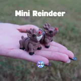 Артикулирана мини фигурка елен