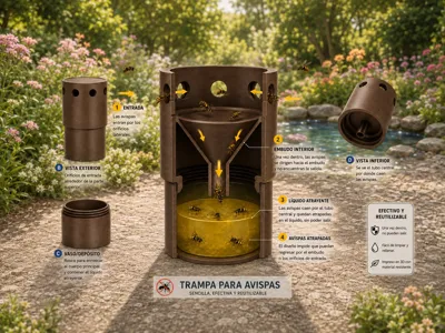 Wasp Trap - Bee-Friendly