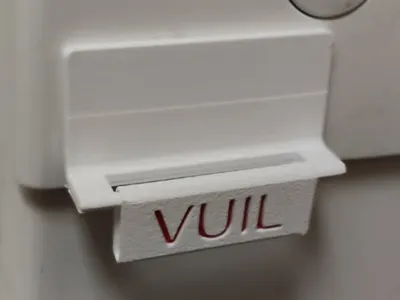 Dishwasher Flip Sign (Dutch)