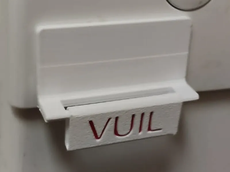 Dishwasher Flip Sign (Dutch)
