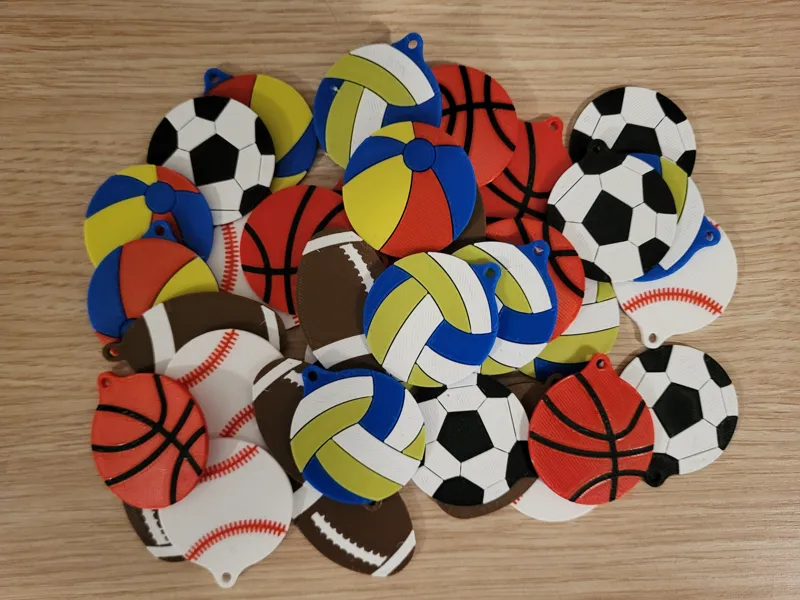Sports ball keychain (AMS REQUIRED)
