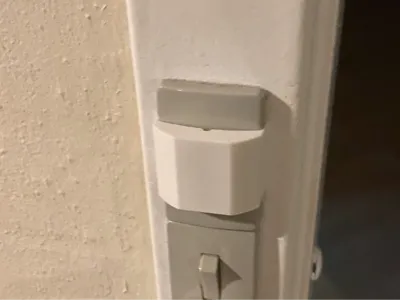 Lightswitch cover for narrow minitangent switch V2