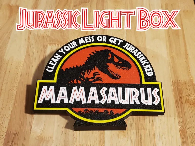Mamasaurus Light Box