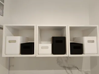 Customized container for IKEA EKET cabinet