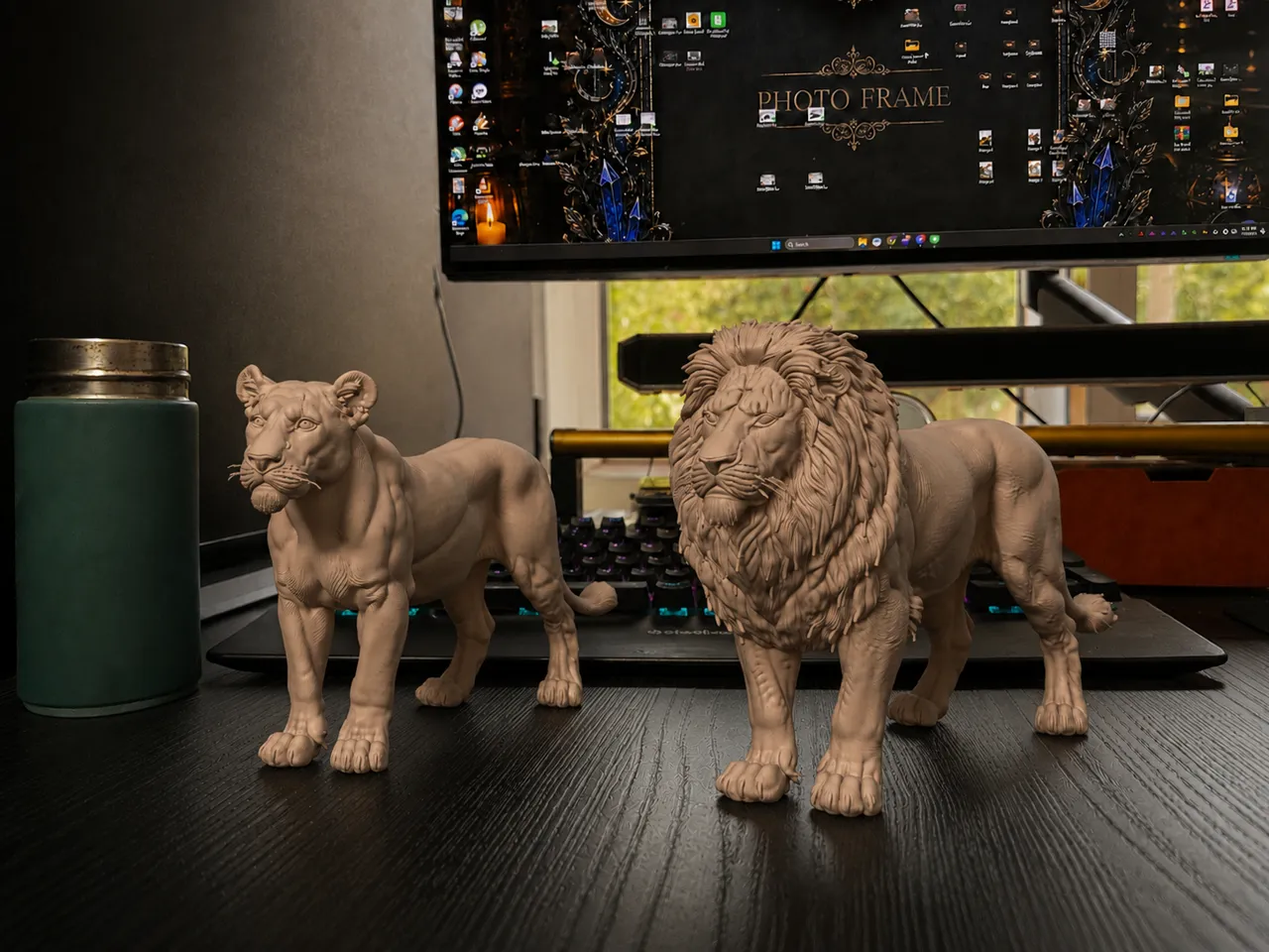 Royal Lion Pair view 2