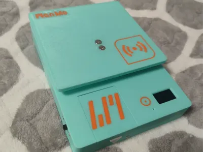 Ink Scale with Built-in Battery Modification