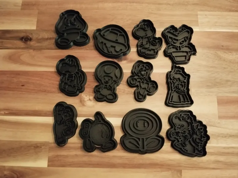 Super Mario bros Cortador de galletas 