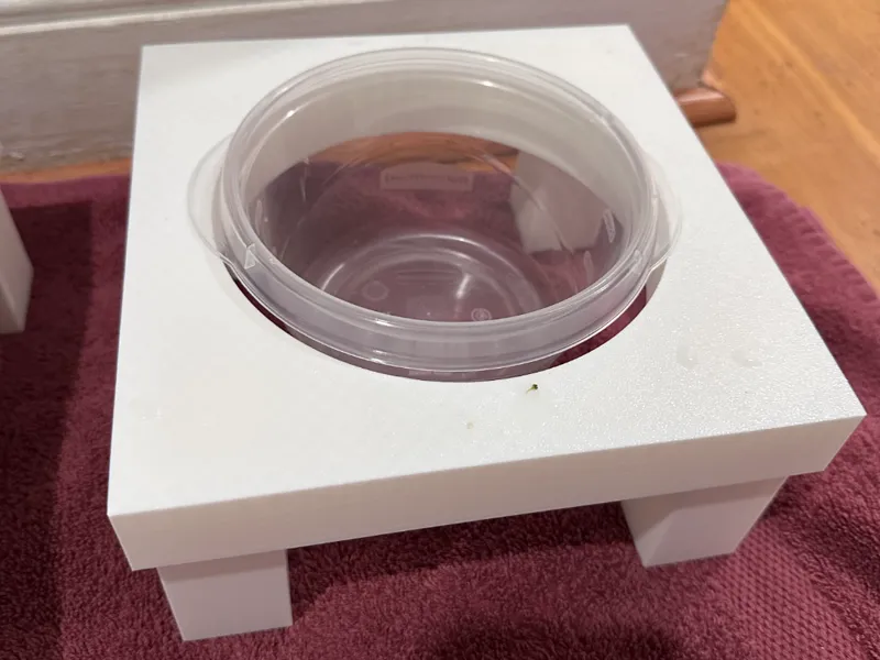 Dog Food bowl Stand