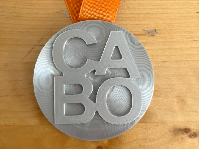 CABO Winner Medal 80mm 3D model