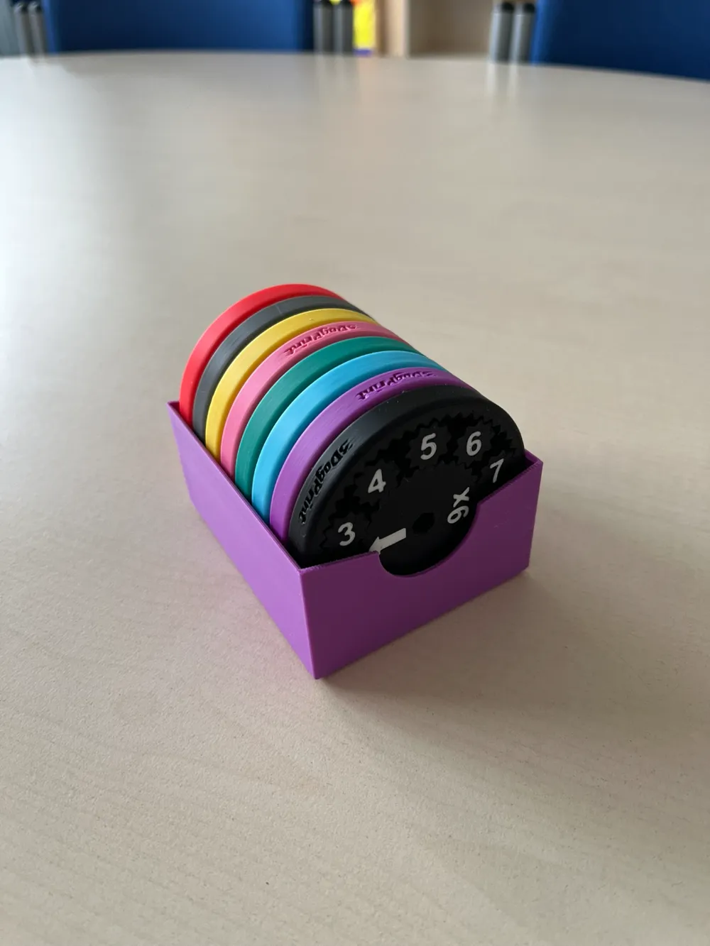 Box for Math Spinners by Floer MakerWorld: Download Free 3D Models