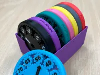 Boîte de rangement pour spinners mathématiques — photo 1