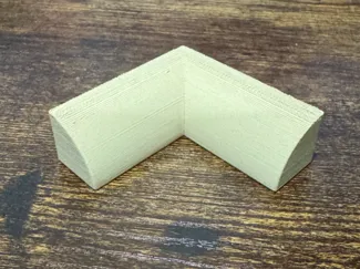 11/16th Inch Quarter Round Corner Trim