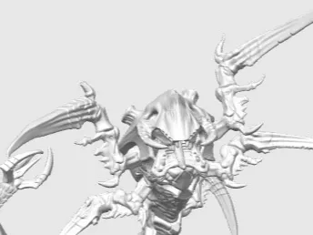 Modernized red dragon terror from the earths 100mm