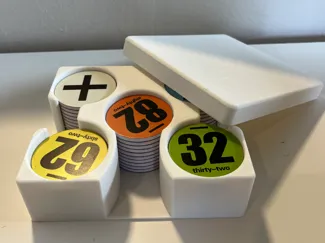 Zahlenspiel Aufbewahrungsbox