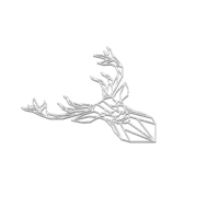 Cerf low poly — photo 5