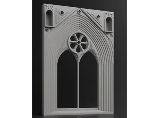 cathedral door ornament