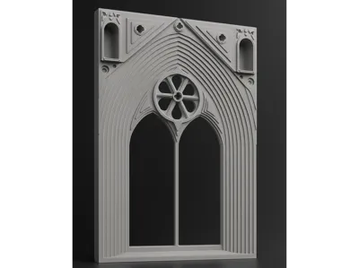 cathedral door ornament