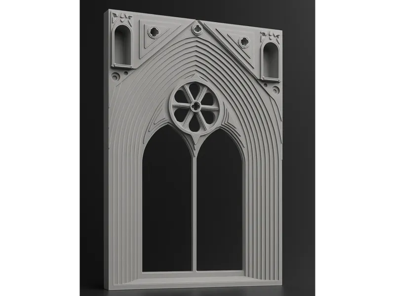 cathedral door ornament