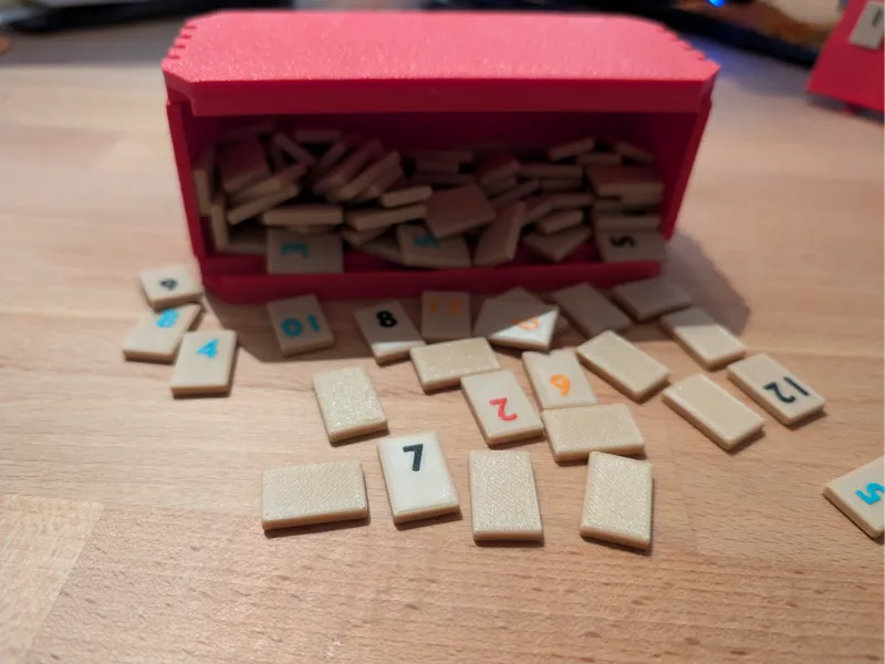Rummikub Set and Box Travel Size (no AMS needed)