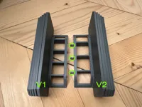 V2: Integrated Under Hooks and Reduce Slot Spacing