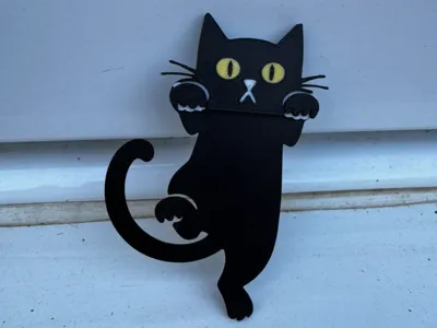 Climbing Cat Bookmark