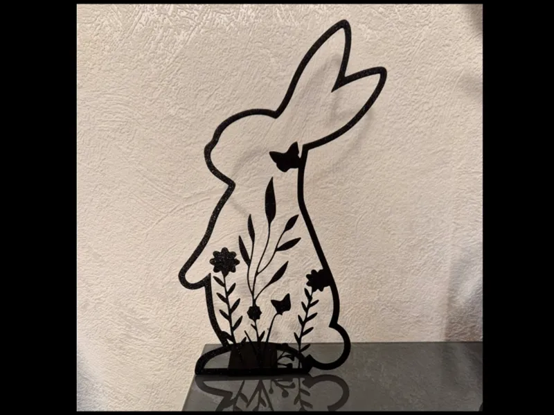 Happy Easter Bunny Stand