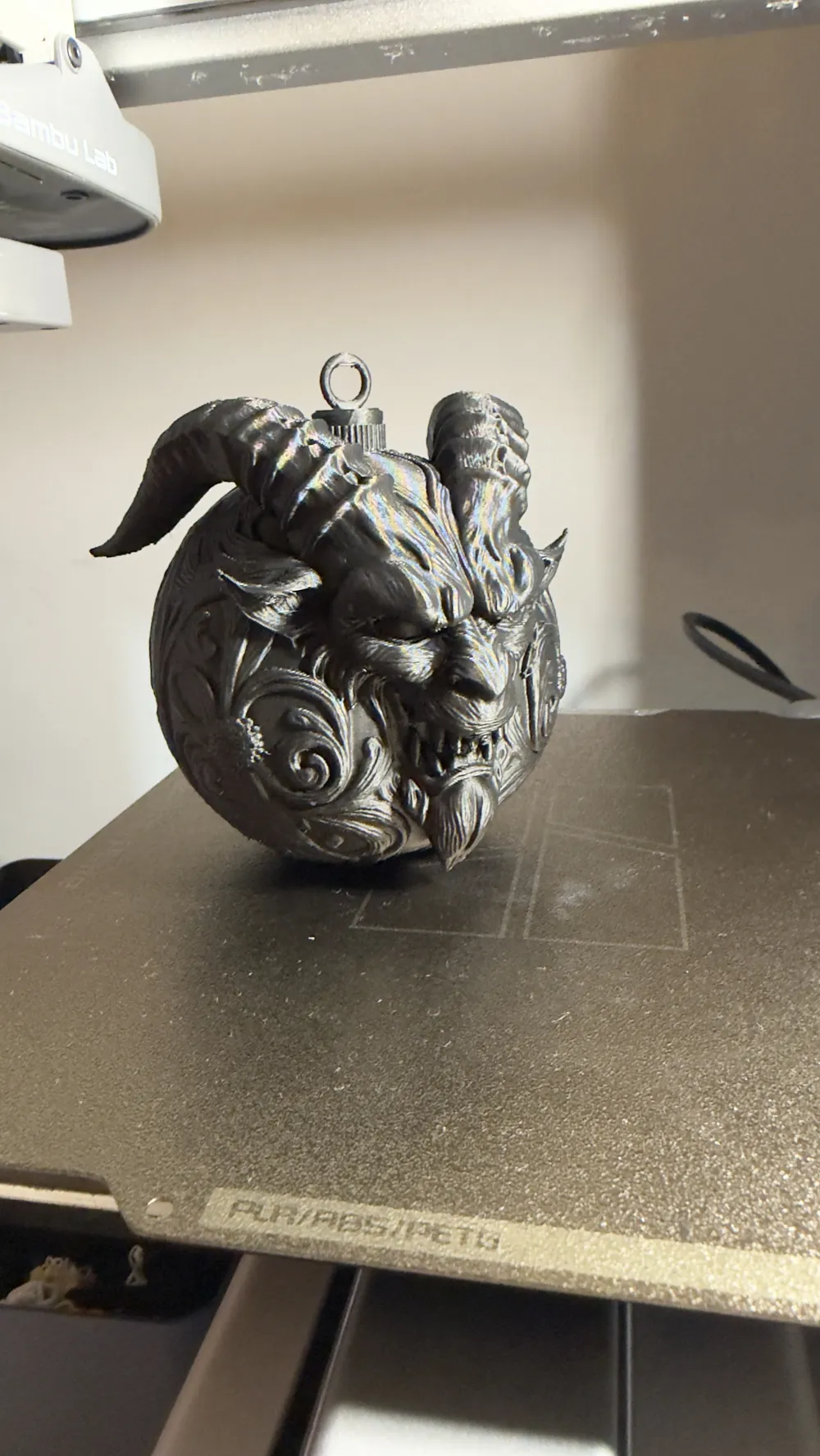 Special Design Scary Krampus Demon Christmas Ornament Decorative Figurine Collectible Gift