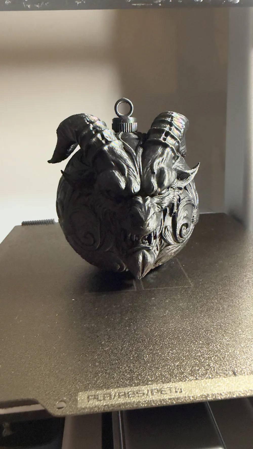 Special Design Scary Krampus Demon Christmas Ornament Decorative Figurine Collectible Gift