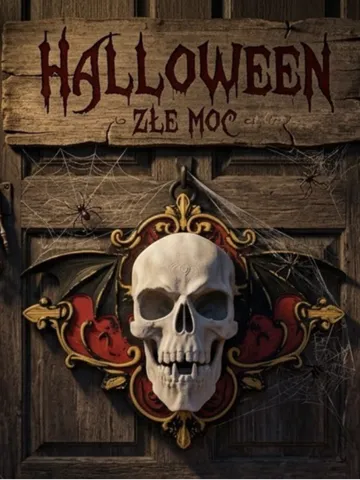 Adorno temático: Vampire Skull Door Decor (Halloween) — vista de referencia 2