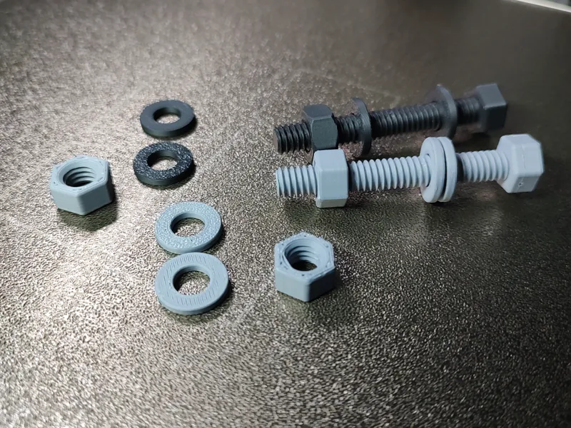 Functional Nuts Bolts and Washers!!