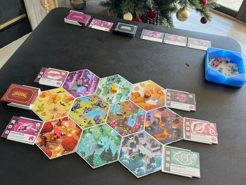 Casting Shadows Magnetic HexTile Grid