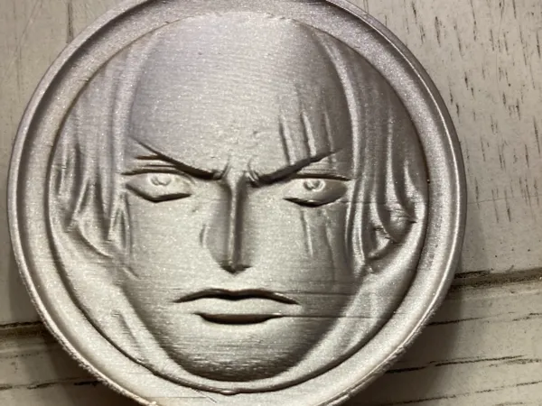Pièce Shanks en relief — One Piece