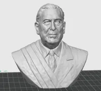 Buste de Juan Domingo Perón, 10 cm — photo 3